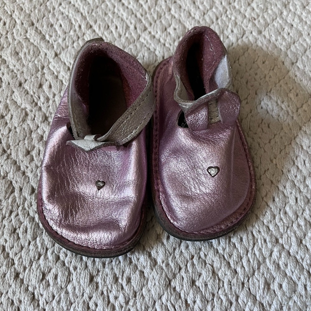 Soft Star Toddler Classic Casual Metallic Pink Shoes